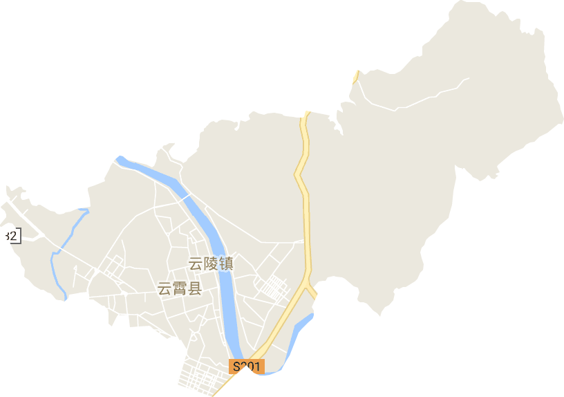 云陵镇电子地图