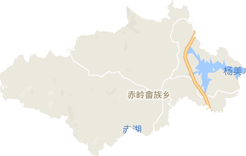 赤岭畲族乡电子地图