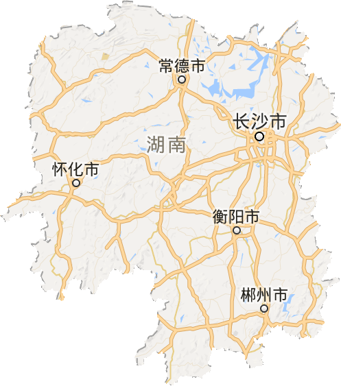 湖南省电子地图
