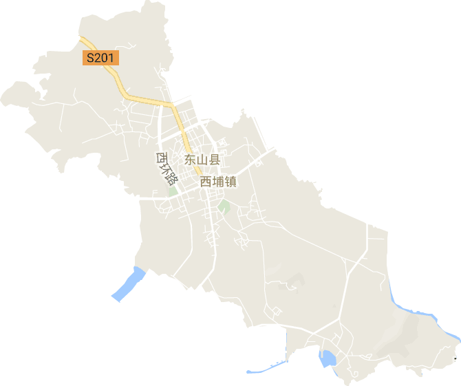 西埔镇电子地图