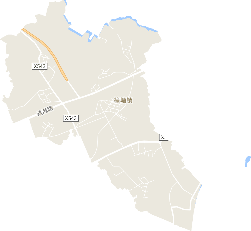 樟塘镇电子地图