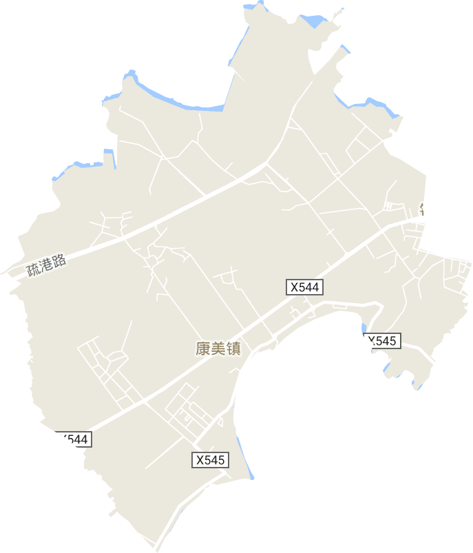 康美镇电子地图