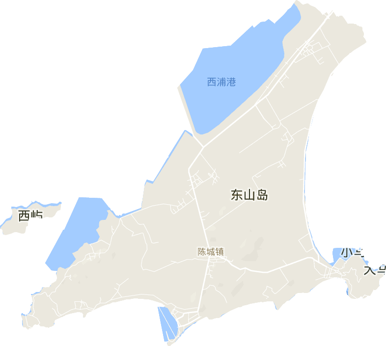 陈城镇电子地图