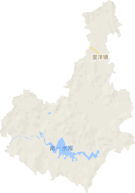 奎洋镇电子地图
