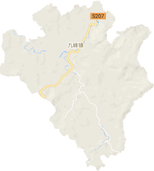 九峰镇电子地图