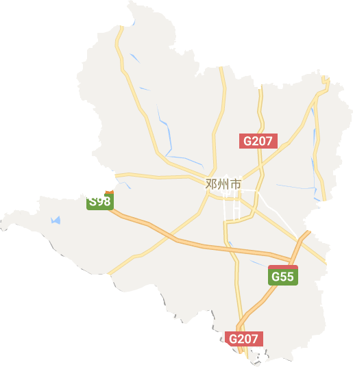 邓州市电子地图