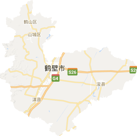 鹤壁市电子地图