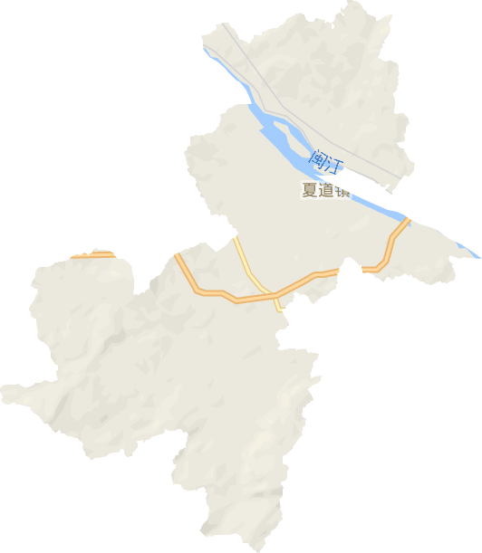 夏道镇电子地图