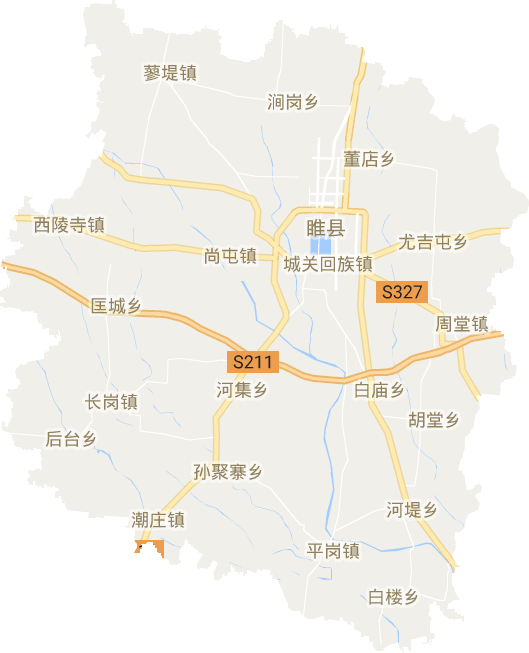 睢县电子地图