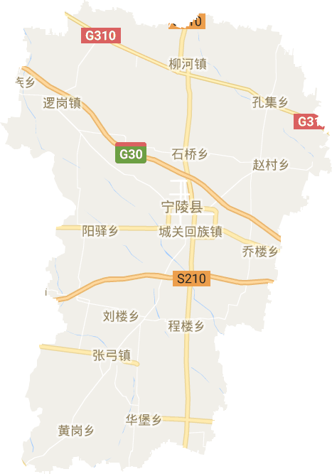 宁陵县电子地图