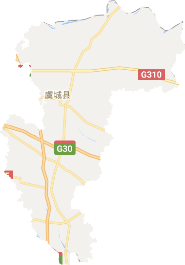 虞城县电子地图