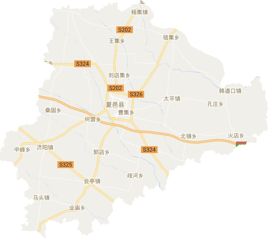 夏邑县电子地图