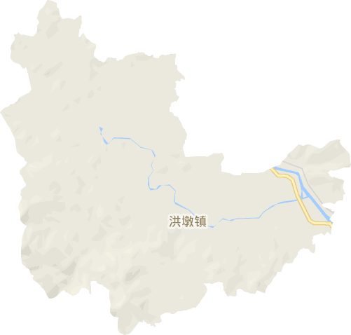 洪墩镇电子地图