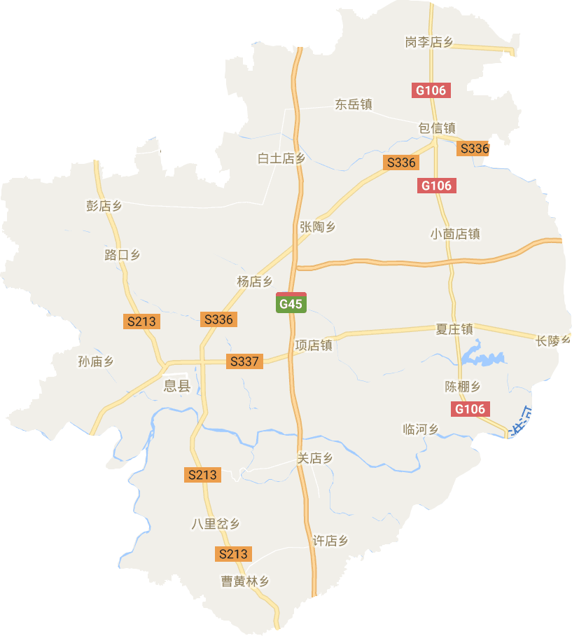 息县电子地图