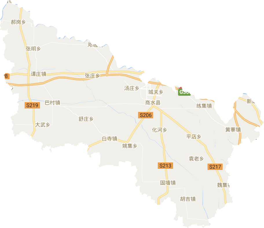 商水县电子地图