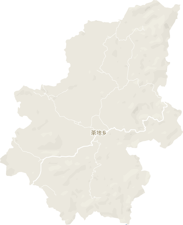 茶地乡电子地图