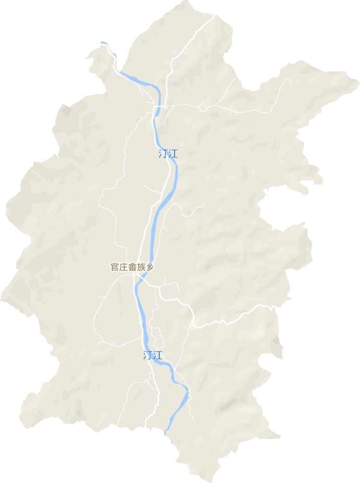 官庄畲族乡电子地图