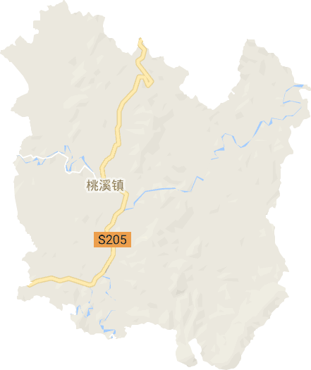 桃溪镇电子地图