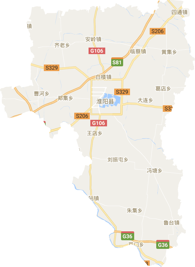 淮阳县电子地图高清版大图图片