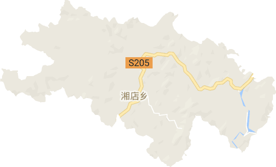 湘店乡电子地图