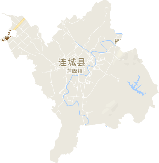 莲峰镇电子地图