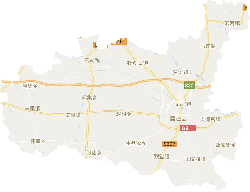 鹿邑县电子地图