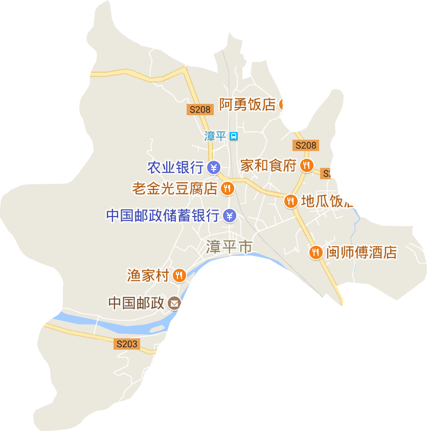 菁城街道电子地图