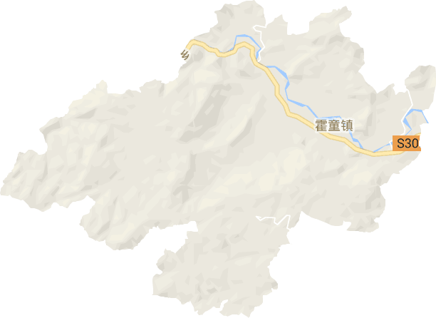 霍童镇电子地图