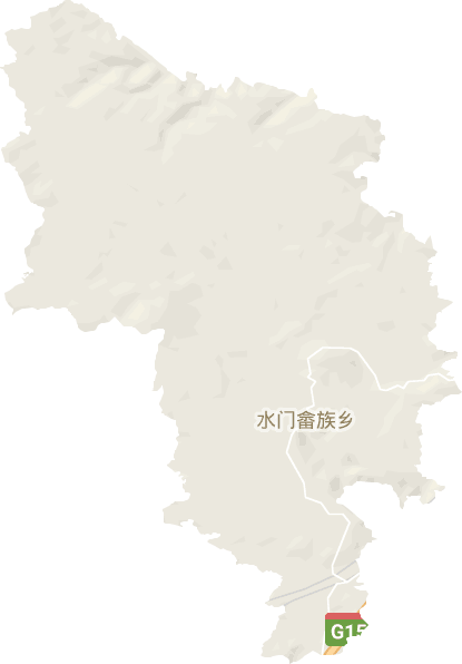 水门畲族乡电子地图