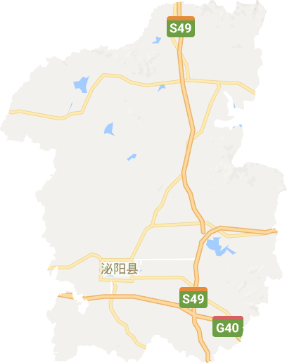 泌阳县电子地图
