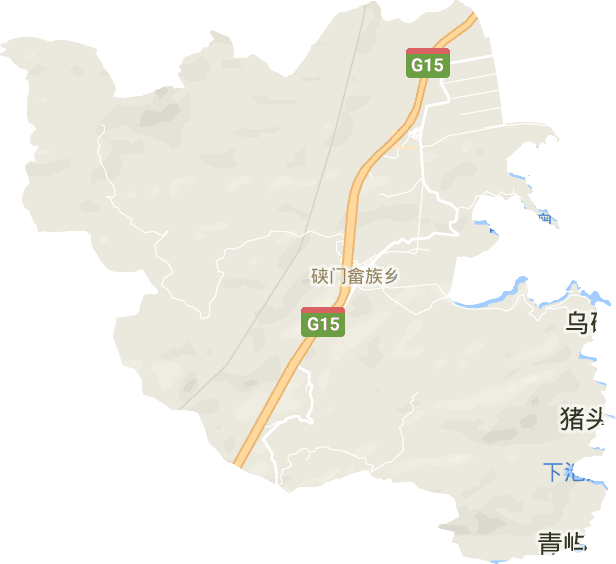 硖门畲族乡电子地图