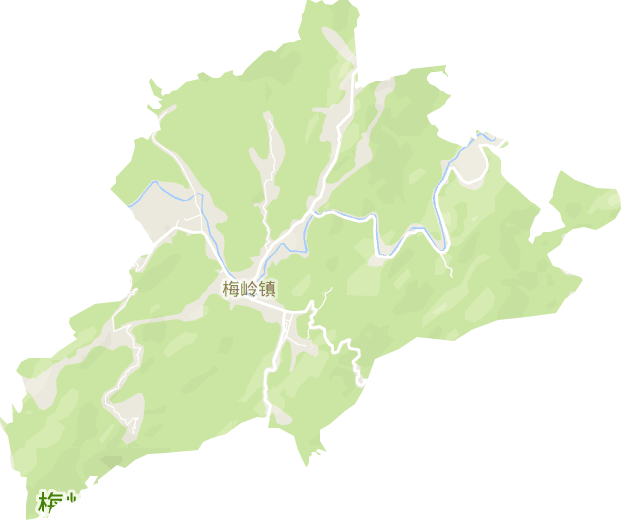 梅岭镇电子地图
