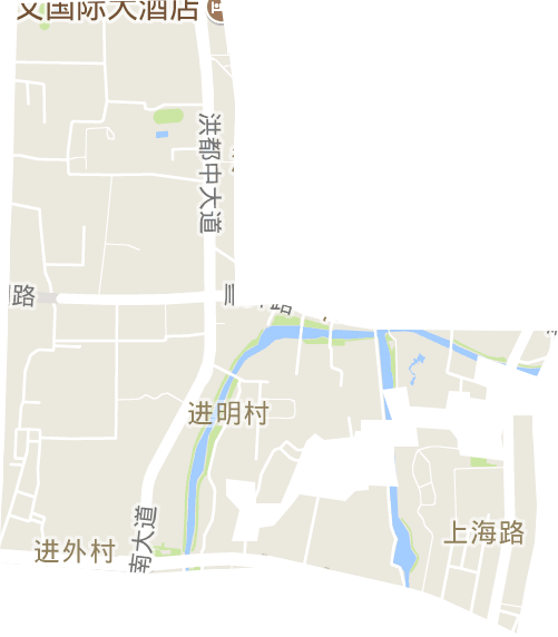 上海路街道电子地图