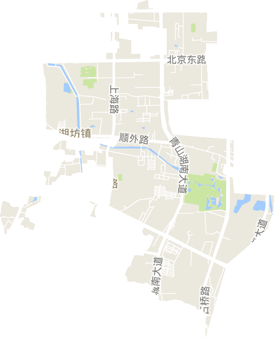 湖坊镇电子地图