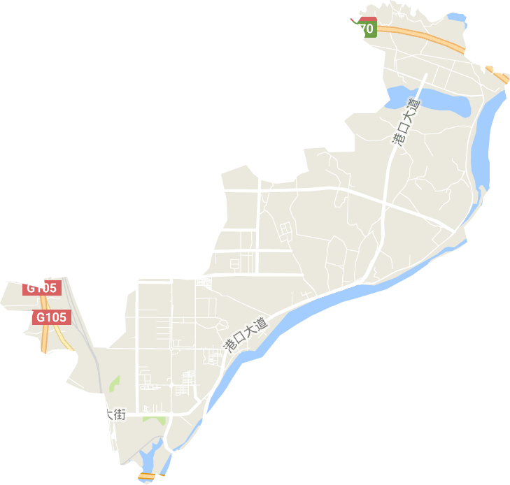 白水湖管理处（南昌经济技术开发区）电子地图