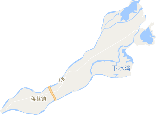 蒋巷镇电子地图