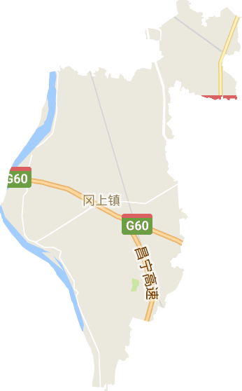 冈上镇电子地图