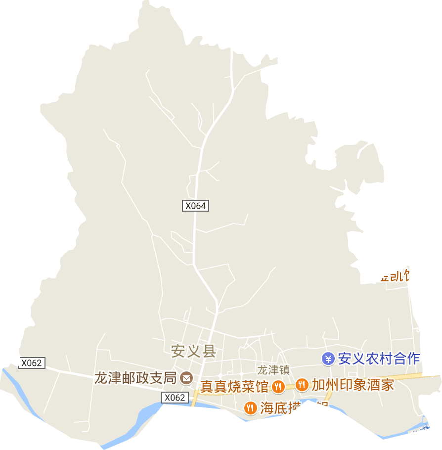 龙津镇电子地图
