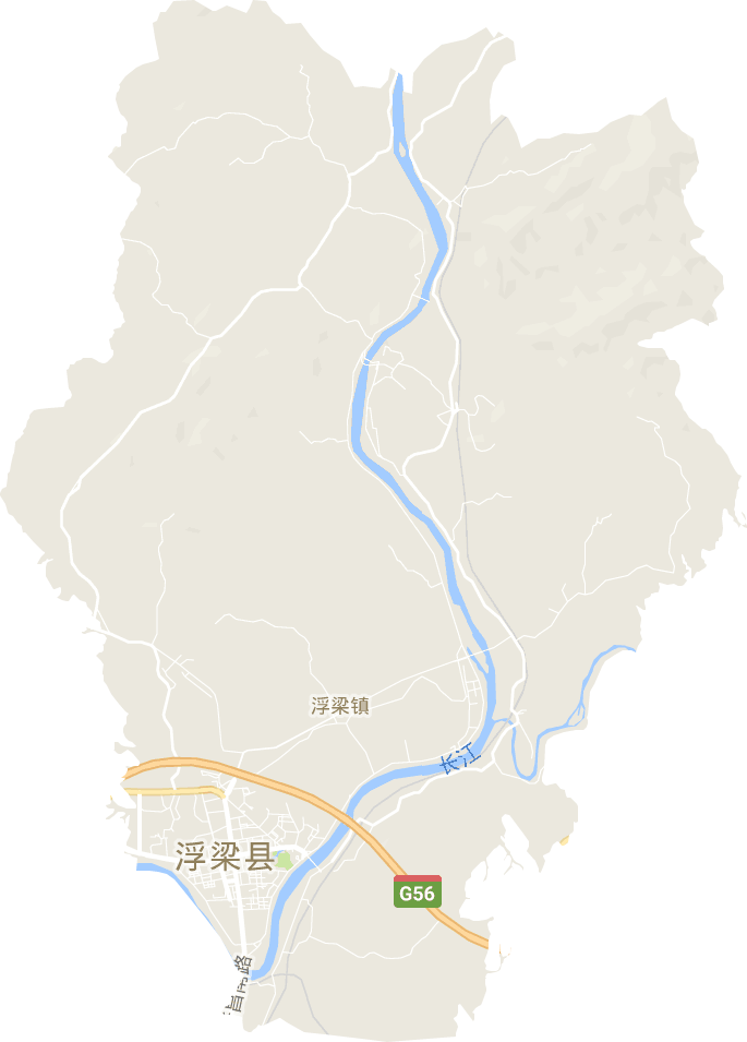 浮梁镇电子地图