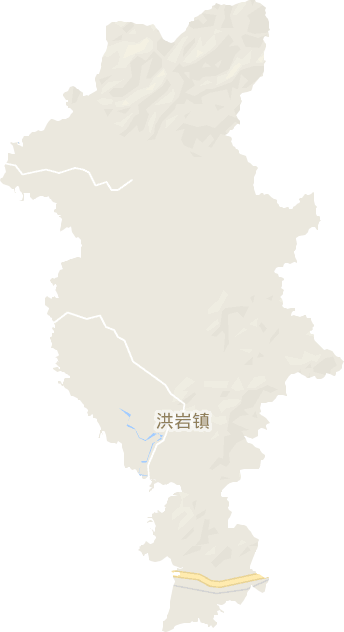 洪岩镇电子地图
