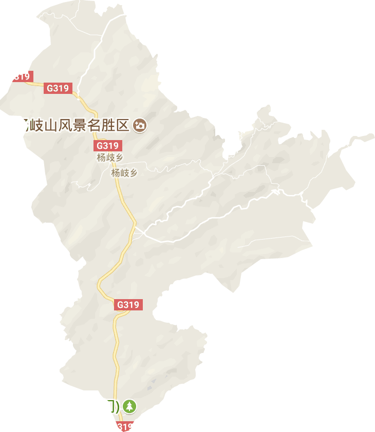 杨岐乡电子地图
