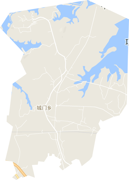 城门乡电子地图