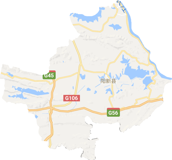 阳新县电子地图