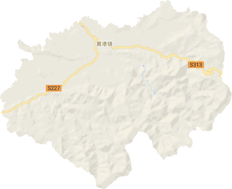 黄港镇电子地图