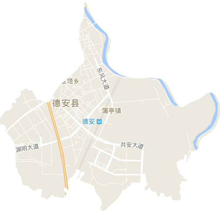 蒲亭镇电子地图