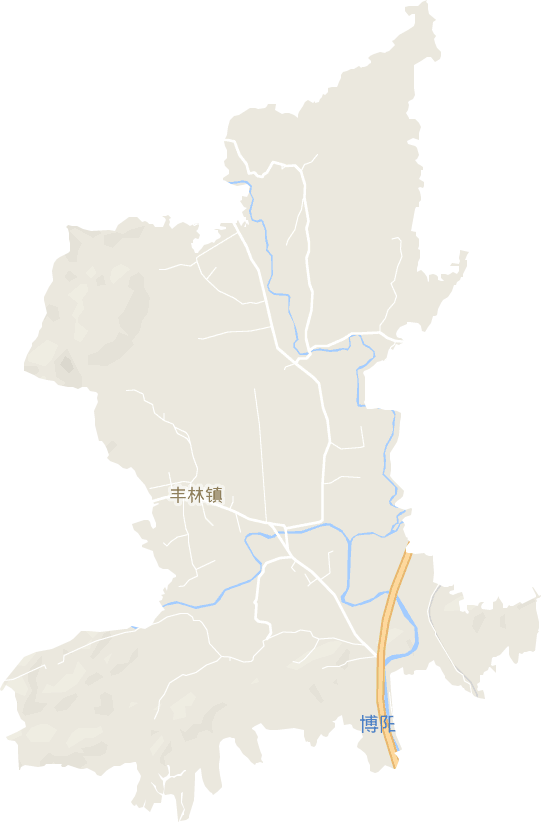丰林镇电子地图