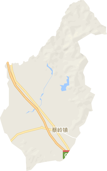 蔡岭镇电子地图