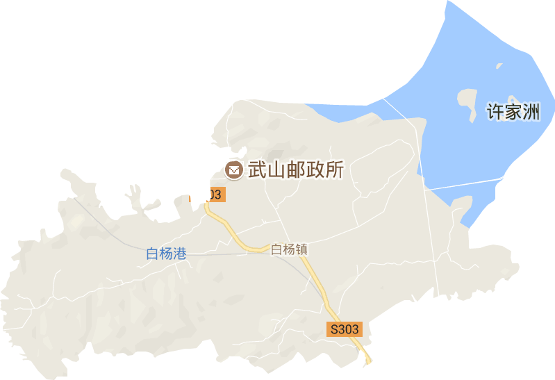 白杨镇电子地图