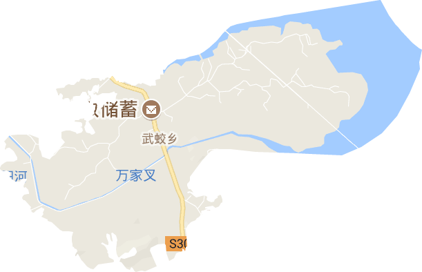 武蛟乡电子地图