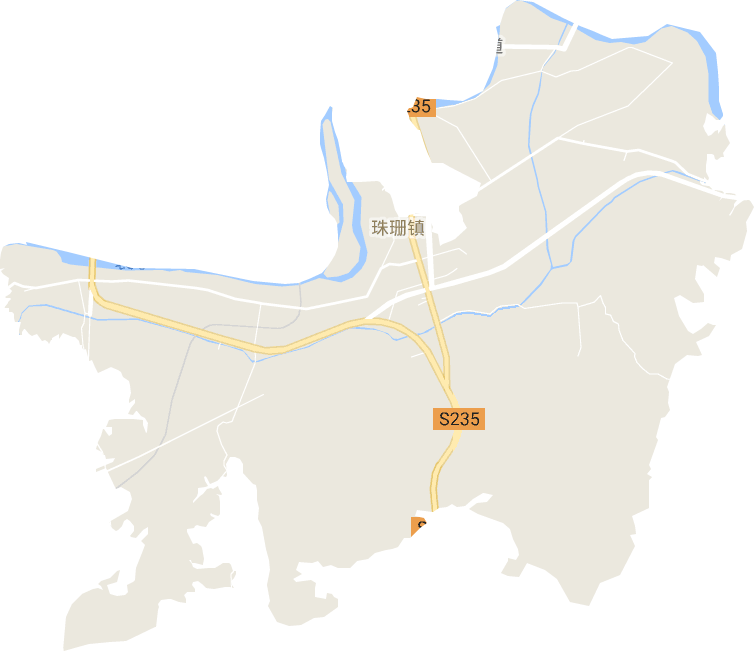 珠珊镇电子地图
